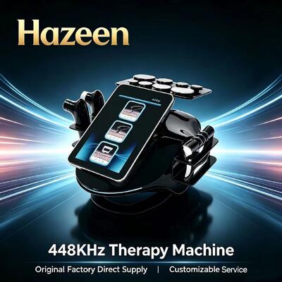 Maquina De Terapia Hazeen 448kHz Dengan Frecuencia De 448kHz Y Tecnologia Cet+Ret Para Reafirmar La Piel Y Adelgazar EL Cuerpo