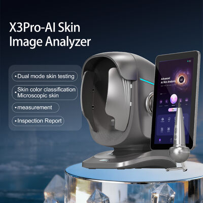 AI Magic 3D Mirror Facial Scanner Analisator De Piel Akne Analisis Kulit Full Face Scanner Pengujian Mesin Analis Kulit