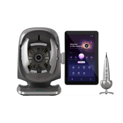 AI Magic 3D Mirror Facial Scanner Analisator De Piel Akne Analisis Kulit Full Face Scanner Pengujian Mesin Analis Kulit