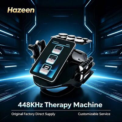 Aparelho de Terapia Tecar Hazeen 448kHz Radiofrequency Monopolar (CET+RET) untuk penggunaan profesional, domestik dan komersial