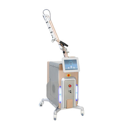Mesin Laser Picolaser Q Switch Nd Yag Picosecond Profesional Untuk Menghilangkan Pigmen Tato Peremajaan Kulit