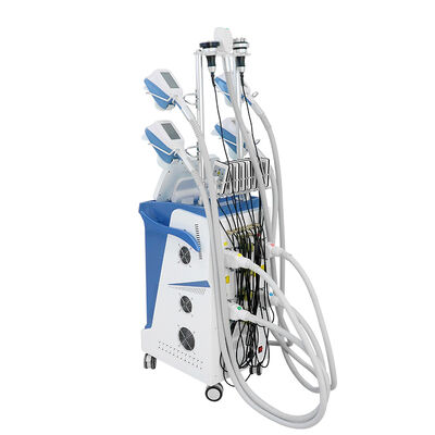 Mesin Pembekuan Lemak Cryolipolysis Sekitarnya 360 Peralatan Pelangsing Criolipolisis Kontur Tubuh Non Invasif untuk Salon Klinik Pengurangan Lemak Penghilang Selulit