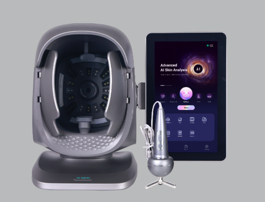 X3 Pro AI 3D Facial Analyzer Deteksi jerawat Penuaan Generate Smart Report Cloud Storage Salon Kecantikan Mesin CE Sertifikasi Grosir