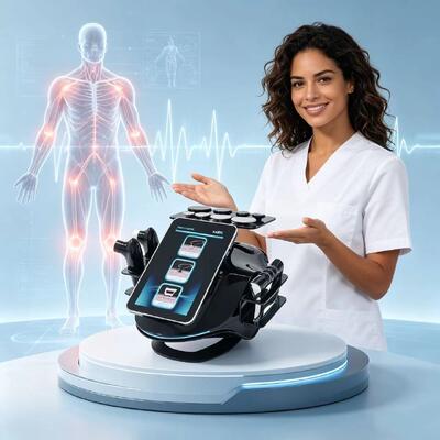 448KHz RF Tecar Body Sculpting Machine 3 Probe Contouring Device untuk Klinik Pengurangan Lemak