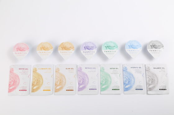 Kit Perawatan Pencerah Kulit Profesional Illuminate Serum Pods Gel Wajah Perawatan Kulit Habis Pakai Untuk Penggunaan Salon Kecantikan