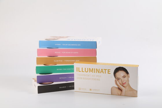 Kit Perawatan Pencerah Kulit Profesional Illuminate Serum Pods Gel Wajah Perawatan Kulit Habis Pakai Untuk Penggunaan Salon Kecantikan