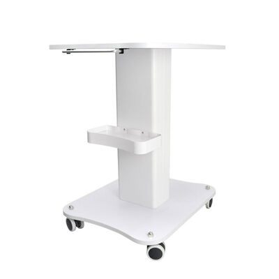 Gerobak Troli Salon Kecantikan Dengan Roda Mesin Kecantikan Rolling Stand Trolley Untuk Peralatan Salon Spa