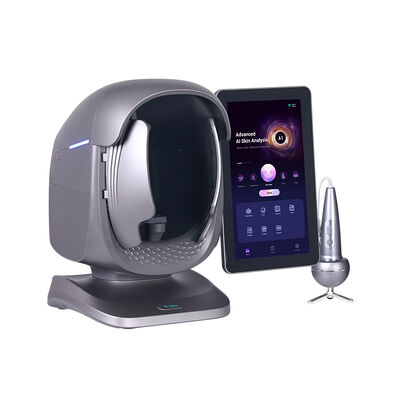 Pro AI-powered Facial Skin Analyzer baru: Perangkat layar 15,6 inci untuk deteksi multispectral kelembaban kulit dan pigmentasi.