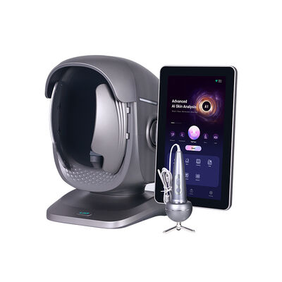 Pro AI-powered Facial Skin Analyzer baru: Perangkat layar 15,6 inci untuk deteksi multispectral kelembaban kulit dan pigmentasi.