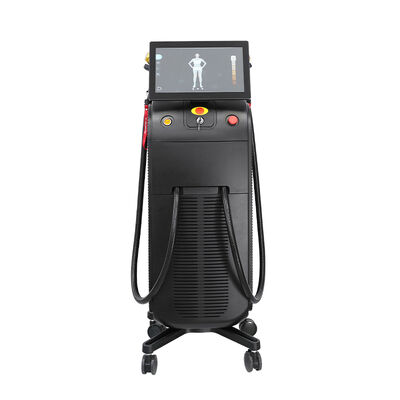 Rrofessional 4 Gelombang 755 808 940 1064nm Mesin Penghilang Bulu Laser Dioda Platinum Es Titanium