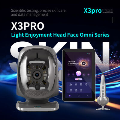 AI Magic 3D Mirror Facial Scanner Analisator De Piel Akne Analisis Kulit Full Face Scanner Pengujian Mesin Analis Kulit