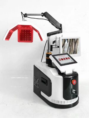 Mesin Penumbuh Rambut Deteksi Kulit Kepala Desktop Lampu PDT Merah Peralatan Kecantikan Salon Anti Rambut Rontok