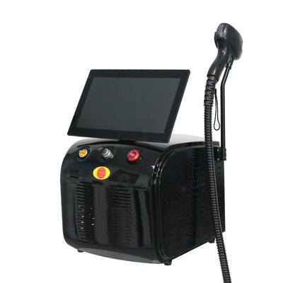 Mesin Laser Diode Portabel Tiga Panjang Gelombang 808nm 755nm 1064nm 808 laser dioda peralatan salon kecantikan